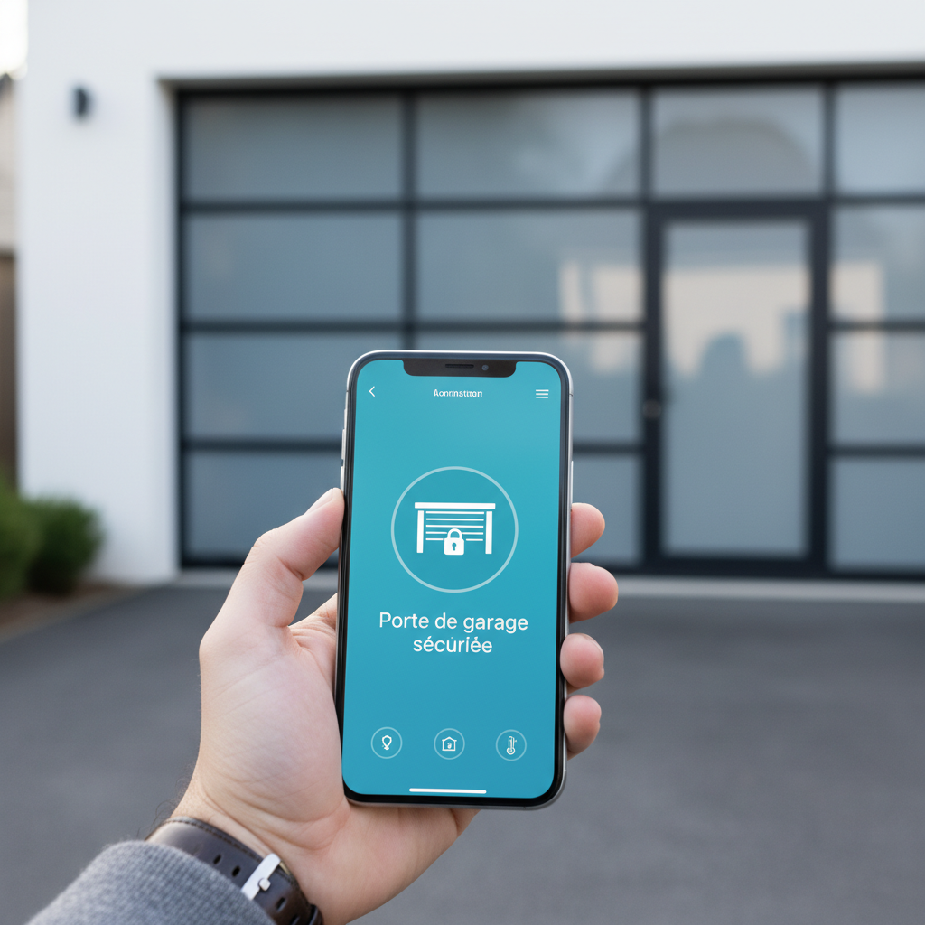 porte-garage-connectee-Astrée Menuiserie Générale 42